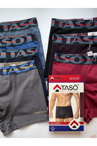 Чоловічі труси боксери з бавовни Taso 5797